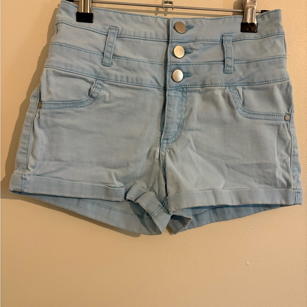 Light Blue Women's Shorts